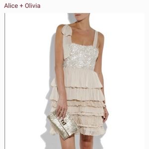 Alice+Olivia Rhinestone dress